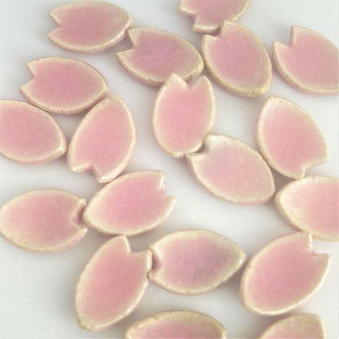 ミニチュア 陶器　花びら　小皿 　桜　 ピンク　