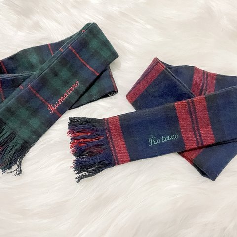 ꙳⋆新色追加꙳⋆お名前入りマフラー🧣