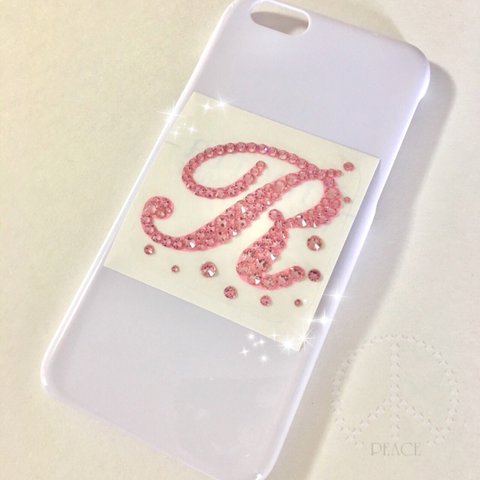 イニシャル&スワロ散りばめシール〜イニシャルオーダー承ります〜