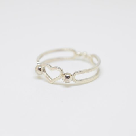 TRUMP RING (HEART・SILVER)