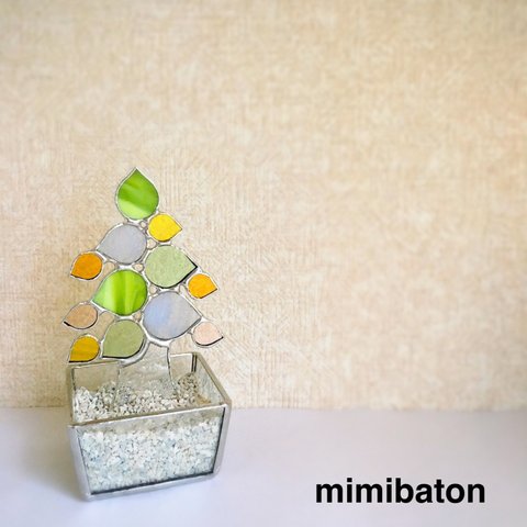 【新作】mimibaton 🌲stainedglass tree🌲