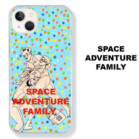 スマホソフトケース SPACE ADVENTURE FAMILY