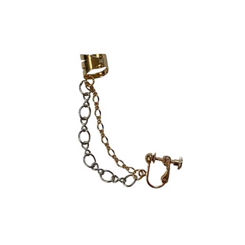 -501- chain ear cuff / A【RESTOCK】