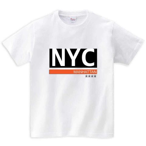 半袖Tシャツ 【NYC・ニューヨーク・マンハッタン】 by FOX REPUBLIC