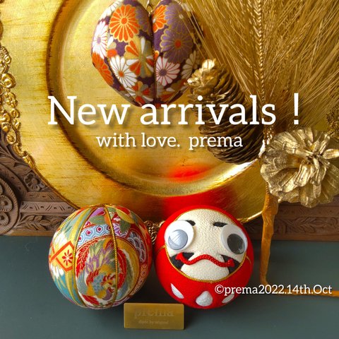 🪔prema通信　new arrivals！　