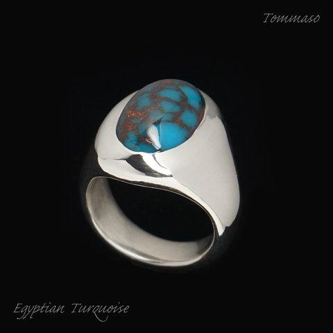 エジプシャンターコイズ シルバーリング Egyptian Turquoise