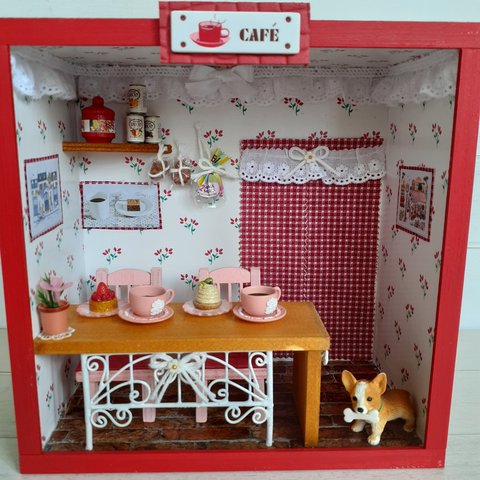 ♡☕カフェ☕♡ドールハウス(完成品)