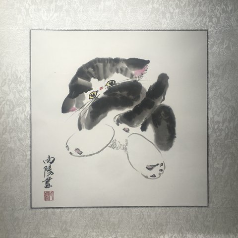 原画  猫