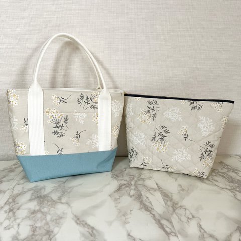 Lace flower のトートバッグ&ポーチ