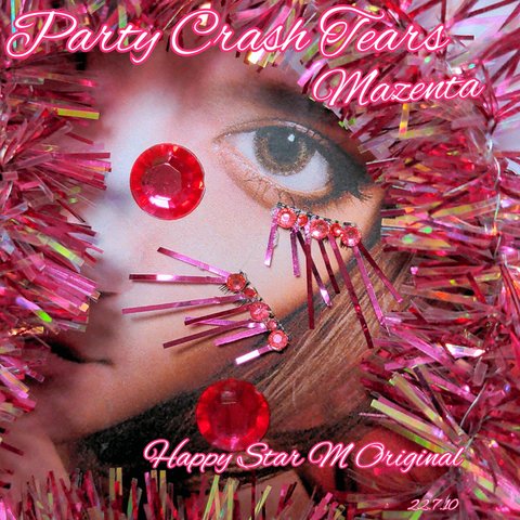 ❤★Party Crash Tears Mazenta★partyまつげ★パーティークラッシュティアーズ マゼンタ★送無料