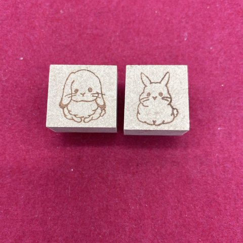 うさぎ　スタンプセット