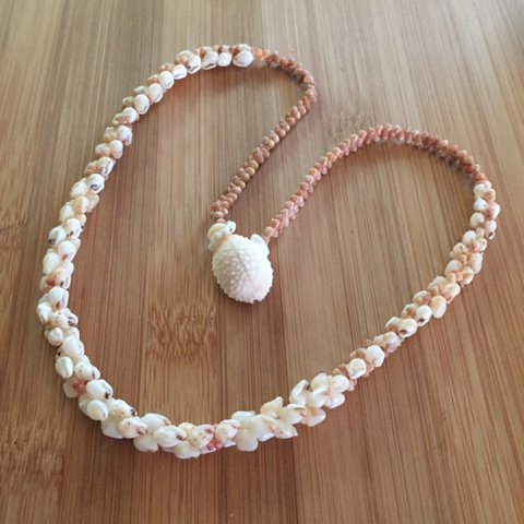 HawaiiShell Lei 3Pattern Necklace