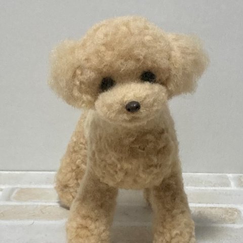 愛犬　羊毛フェルト　オーダーメイド　人形　20cm  