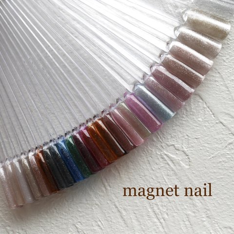 17 mon.【magnet nail】nail tip