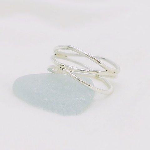 Layered ring（シルバー）