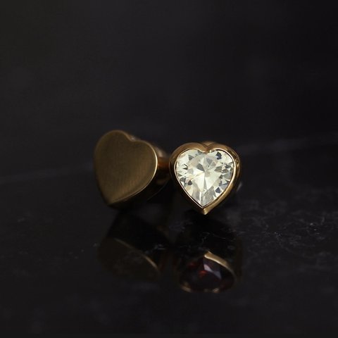 Heart Cocktail Gold Pierce