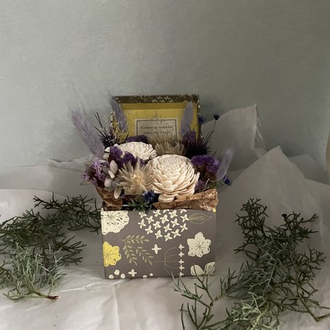 dried flower arrangement diffuser