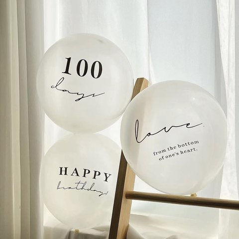 100日祝い風船　１００日バルーン