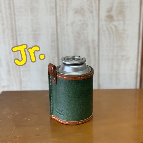 SALE中✨　CB缶オシャレカバーJr.‼️khaki green × camel