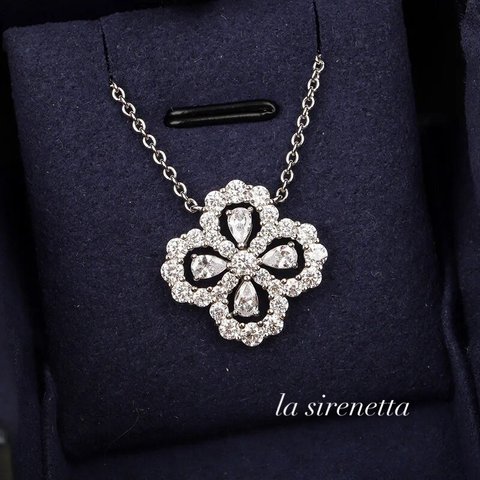 受注製作 loop flower necklace