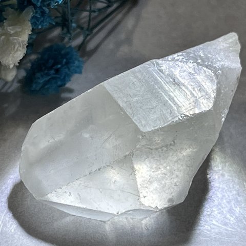 レシーバー　タビュラー✨　ホワイト　レムリアンシード　クリスタル　原石
