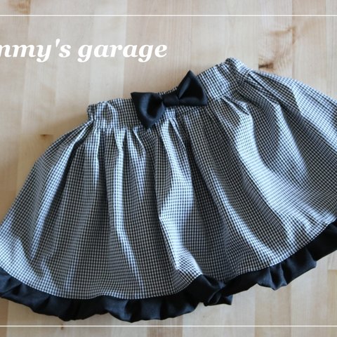ベビー服☆　ギンガムチェックのスカート　90サイズ