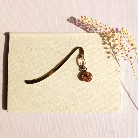 Antique rose gold *mini stick type ꕤ୭* しおり 