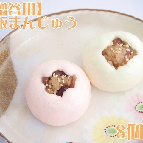 南信州・飯田名物 赤飯まんじゅう8個入【贈答用】