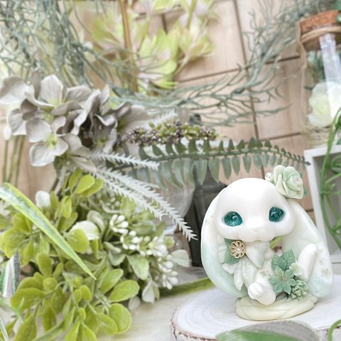 Green Flower🌱ロップイヤー【フィギュア】