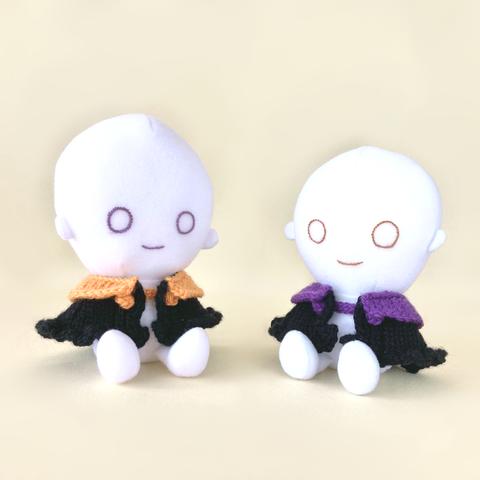 2色＊ぬい用ハロウィンケープ＊手編みニット＊送料無料