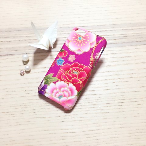 【受注生産】和柄スマホカバー 