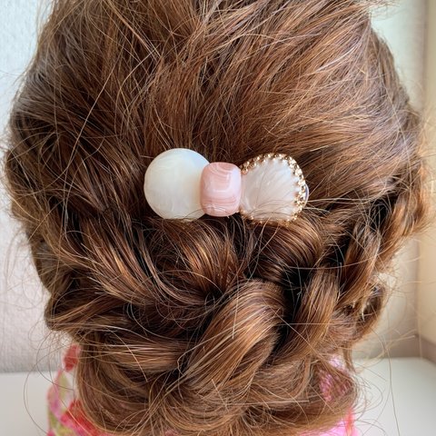 Charming bows ヘアクリップ