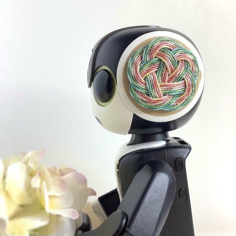 ロボホン　耳飾り　水引製【解夏】カラフル　ランダム