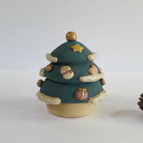 クリスマスツリー　Ｘ-111　陶製　/Christmas tree/聖誕樹/Weihnachtsbaum