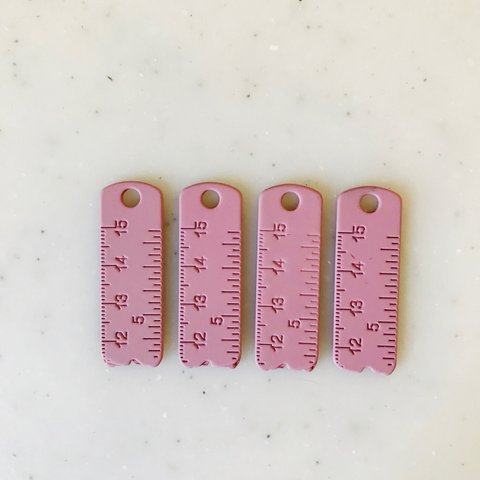 Dusty Pink Measure Pendant Tops