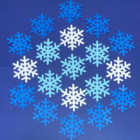 壁面飾り　雪の結晶