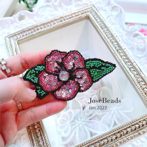 HC 202202 Spring Floral brooch