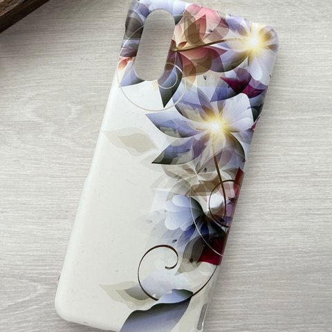各社機種対応 Xperia AQUOS Galaxy iPhone 対応 / Flower Garden type5 m-533