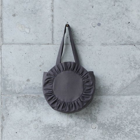 【特集掲載】即納可＊piirakka tote bag GRAY (M size)