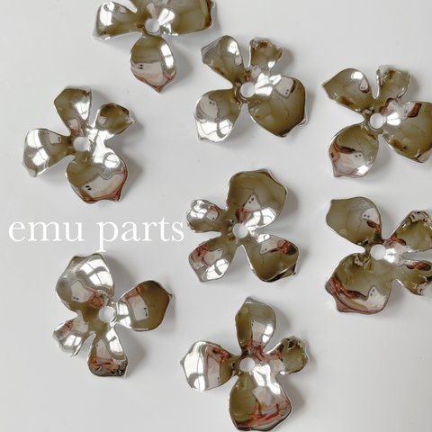 metal flower parts4p