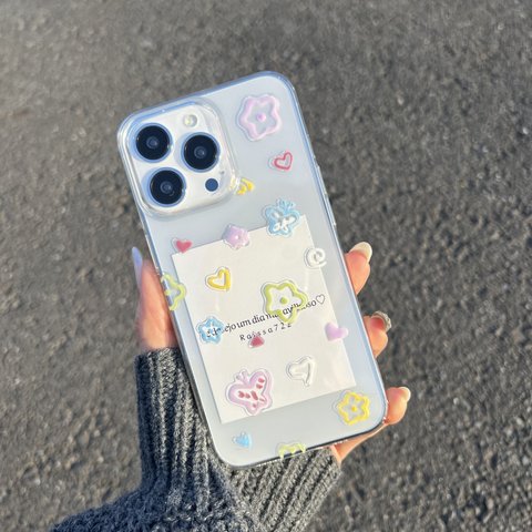 R109おえかきケース                                      iPhoneケース　スマホケース　　　iPhone全機種対応　