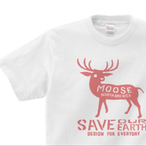 moose　WM～WL•S～XL Tシャツ【受注生産品】