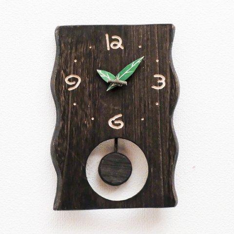★木の振り子掛け時計★
