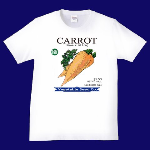 Tシャツ　CARROT(ニンジン）