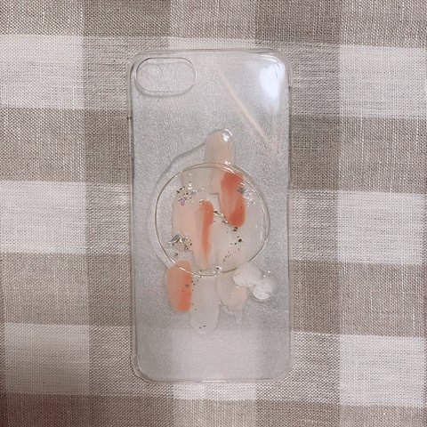 水彩模様のiPhoneケース 