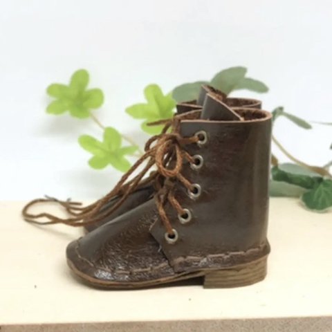 革細工　imda03サイズ　ロングブーツ　miniature  boots.