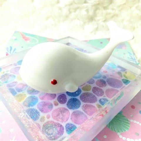 置物、アルビノ クジラ、送料無料♪