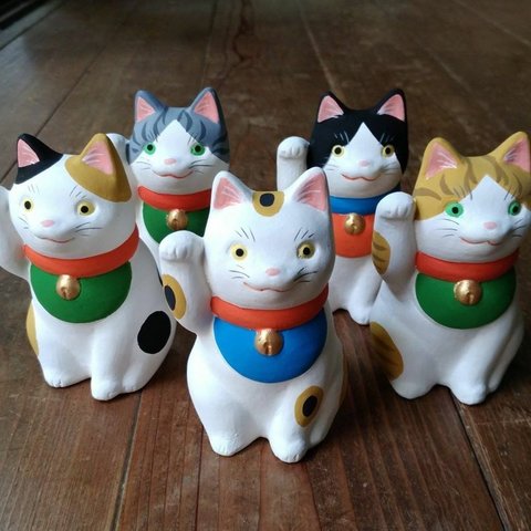 吉丸印の”招き猫”