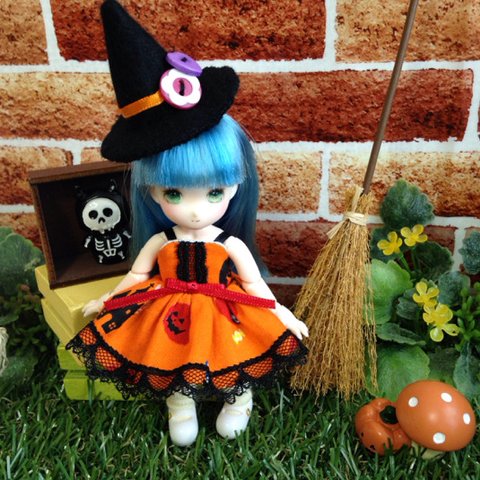 オビツ11 ワンピースセット ハロウィンver. 黒