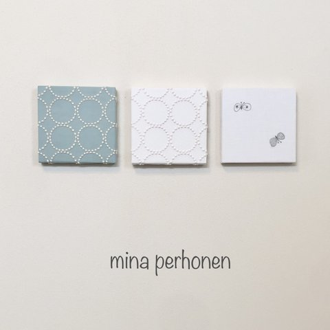 mina perhonen ミナペルホネン ファブリックパネル 3点セット